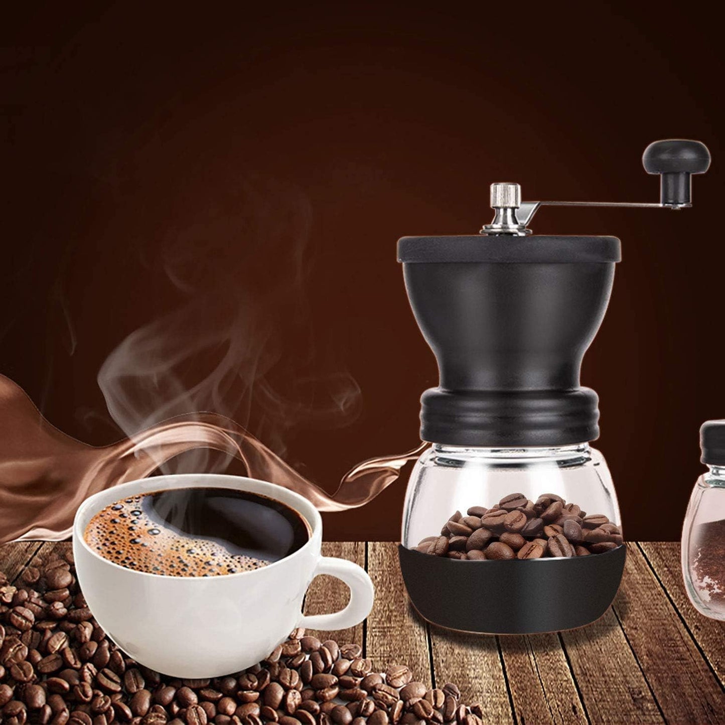 BrewMill™ Ceramic Manual Coffee Grinder