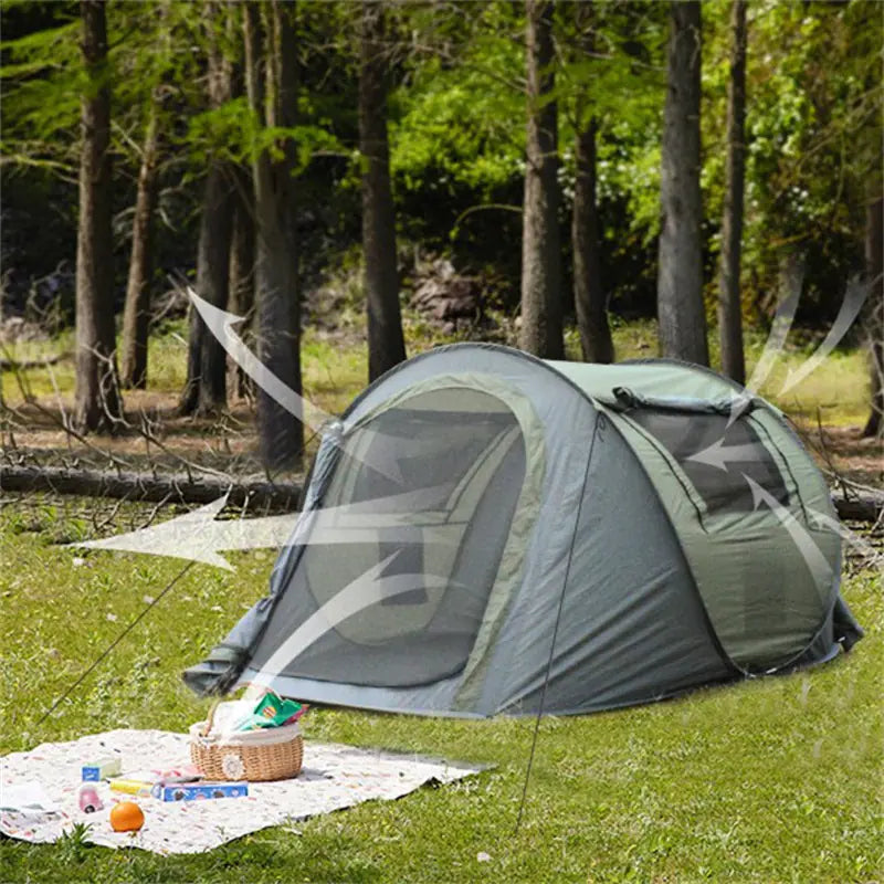 CampEase™ Automatic Pop-Up Waterproof Tent