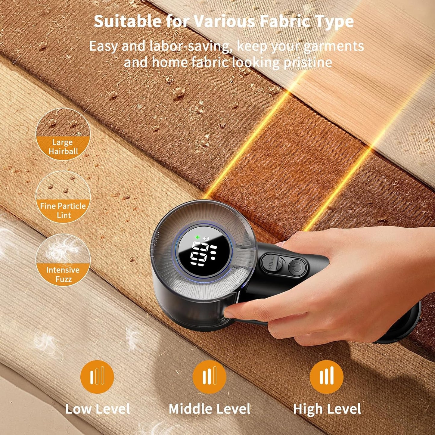 LintClean™ Rechargeable Lint Remover