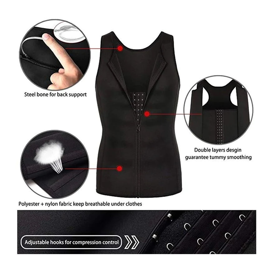 PowerWaist™ Sauna Corset Vest